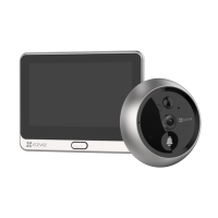 EZVIZ DP2C (2 мм 155°) 2Мп Wi-Fi ВидеоДомофон SD до 512 ГБ